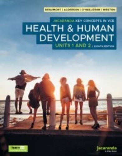 Key Concepts VCE HHD 1&2 (Print LearnON) 8E